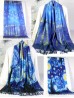 The Starry Night Double-sided Oil Painting Design Fashion Scarf